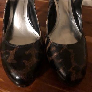 Sexy leopard print heels